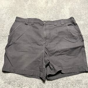 Duluth Shorts Mens 44 x7 Flex Fire Hose Blue Carpenter Hiking